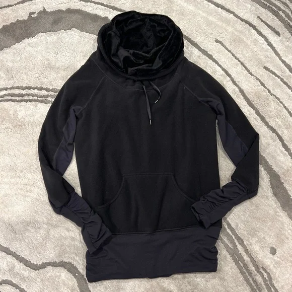 Lululemon don’t hurry be happy, reversible hoodie/sweater